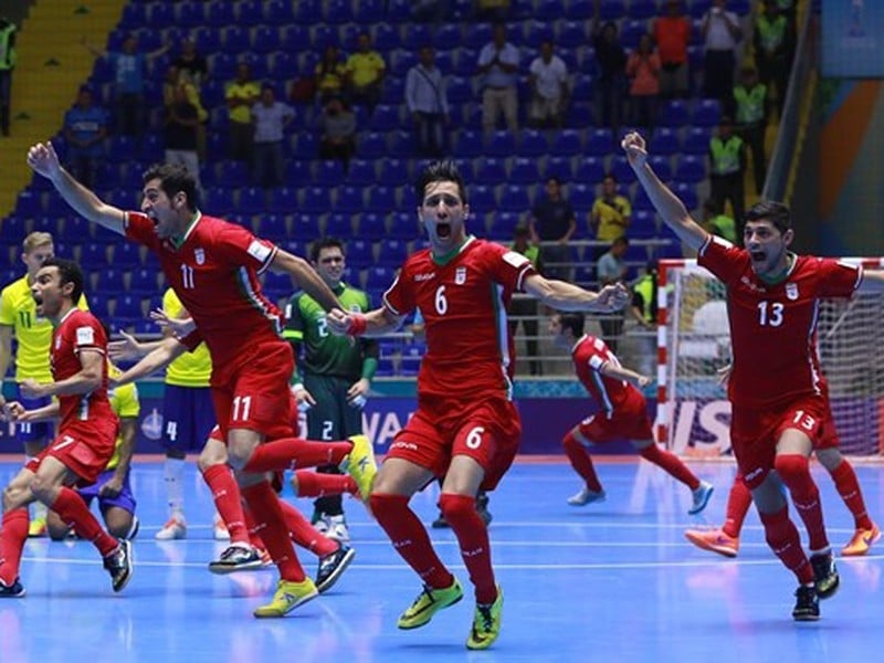 Futsalisti Iránu senzačne vyradili Brazíliu