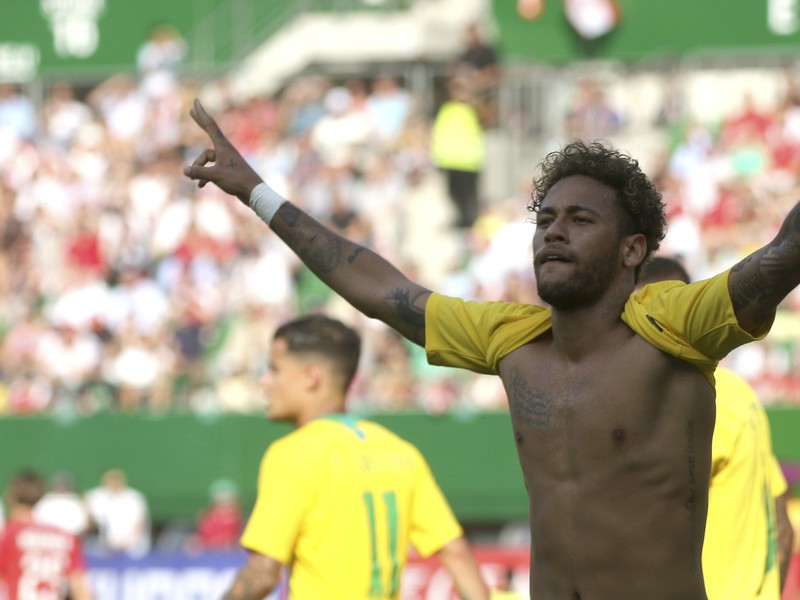 Neymar a jeho gólové oslavy