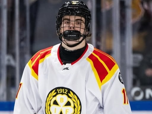 Michal Svrček v drese Brynäsu