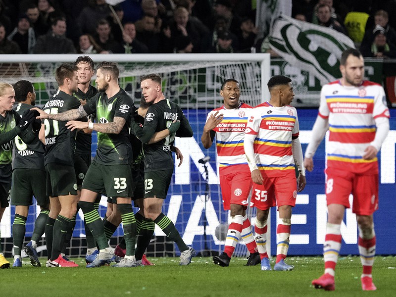 Josip Brekalo a gólové oslavy Wolfsburgu