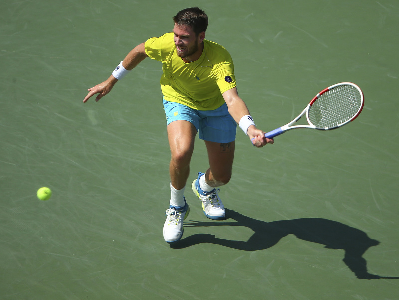 Cameron Norrie odvracia loptičku