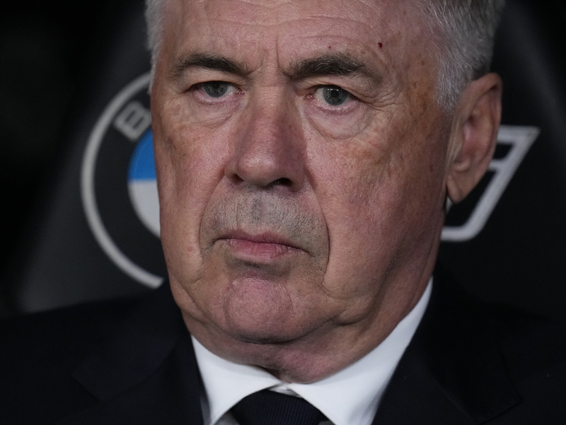 Tréner Realu Carlo Ancelotti