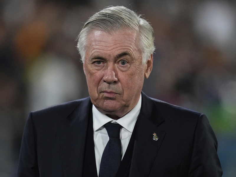 Tréner Realu Madrid Carlo Ancelotti