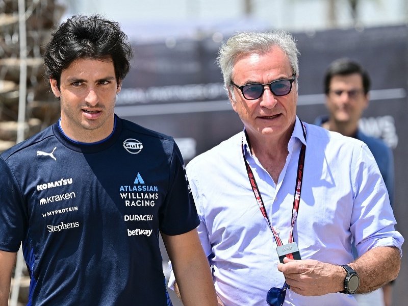 Carlos Sainz junior a Carlos Sainz senior