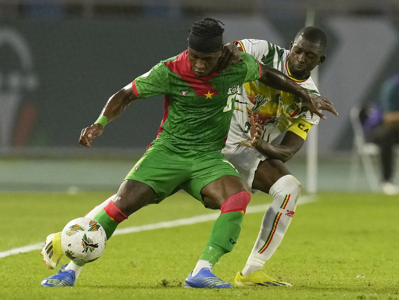 Cedric Badolo počas zápasu Afrického pohára národov