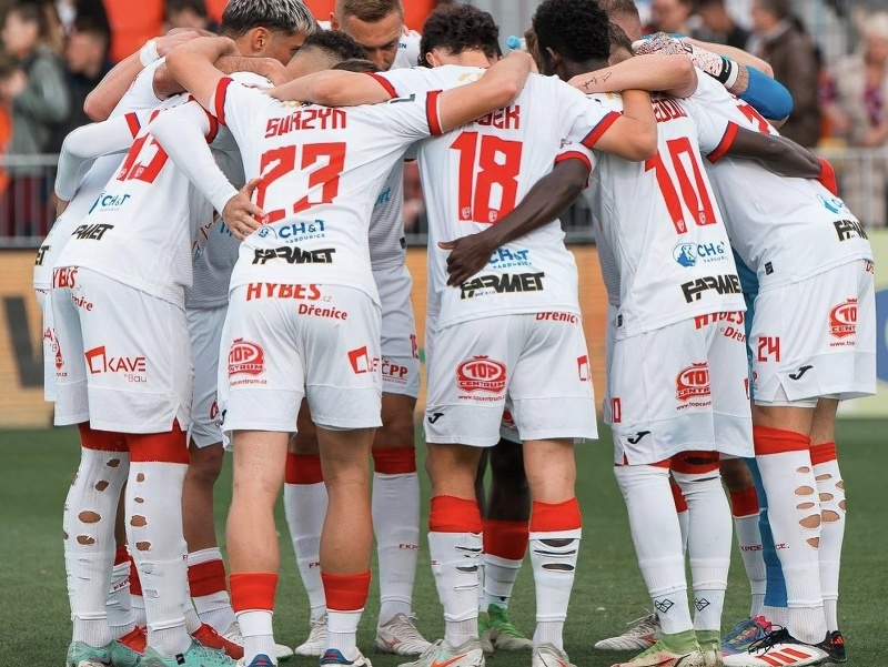 Futbalisti FK Pardubice