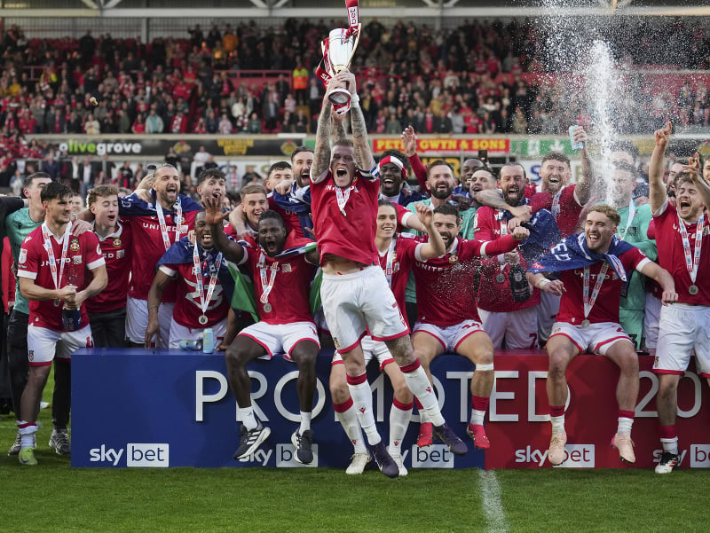 Wrexham vybojoval ďalší postup a čaká ho druhá anglická liga
