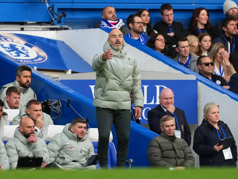 Tréner Chelsea Enzo Maresca
