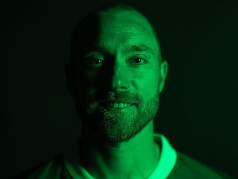 Christian Eriksen v drese VfL Wolfsburg