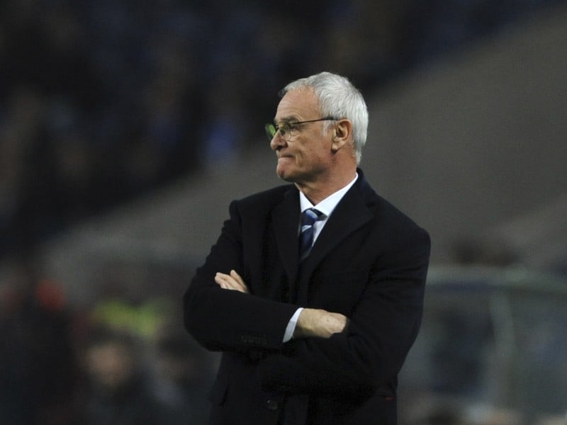 Tréner Leicesteru Claudio Ranieri 