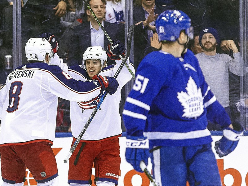 Artemi Panarin, Zach Werenski, Jake Gardiner