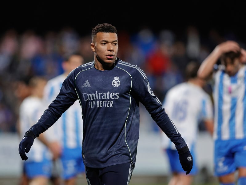 Útočník Realu Madrid Kylian Mbappé