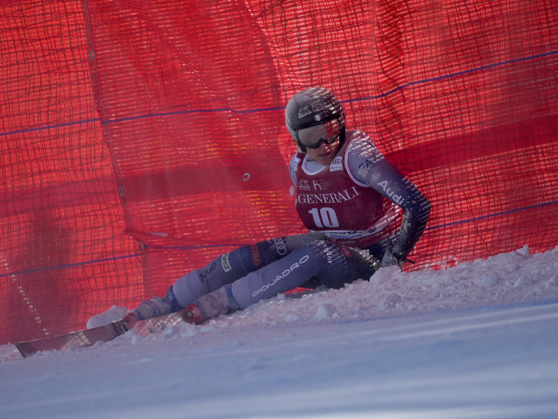 Talianska lyžiarka Federica Brignoneová utrpela nepríjemný pád
