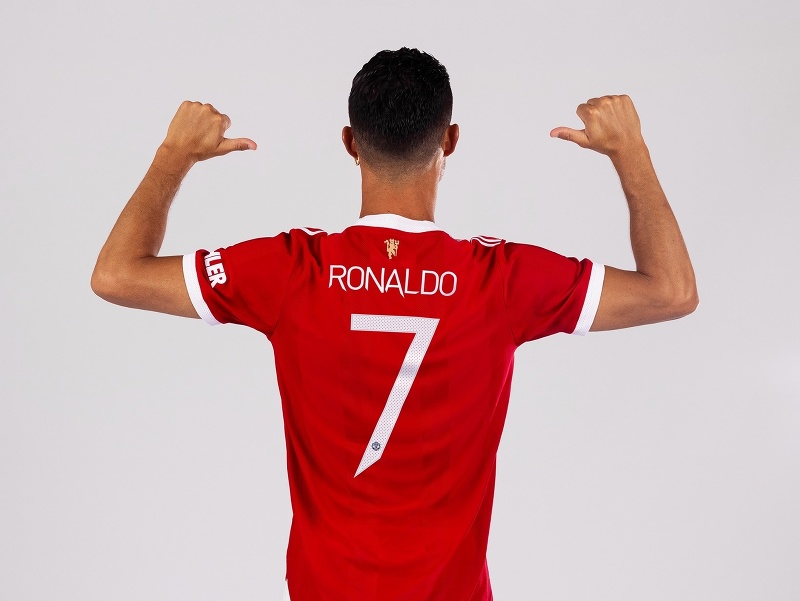 Cristiano Ronaldo v drese