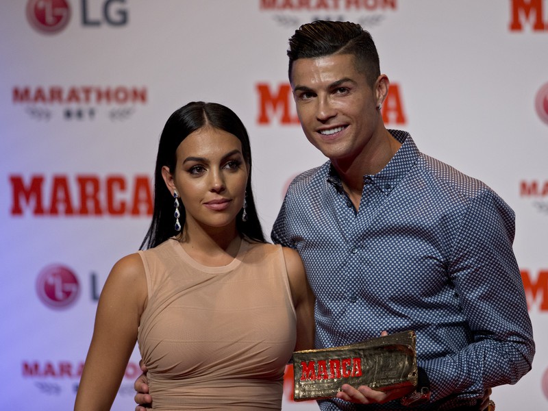 Cristiano Ronaldo a jeho partnerka Georgina Rodríguez