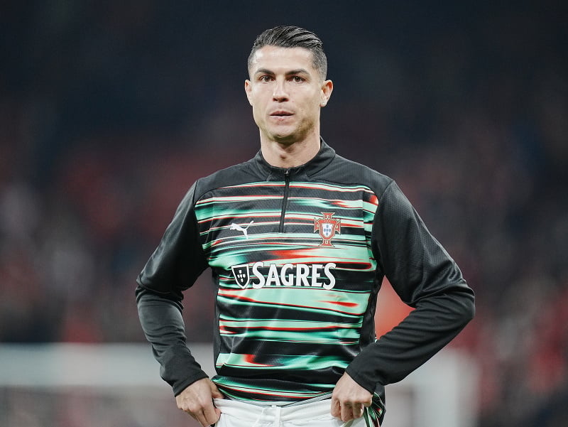 Cristiano Ronaldo v drese