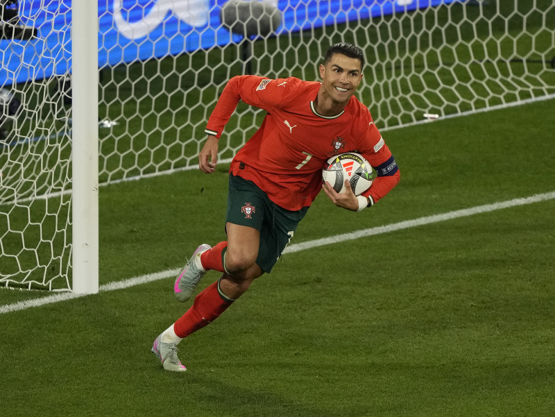 Portugalská futbalová hviezda Cristiano