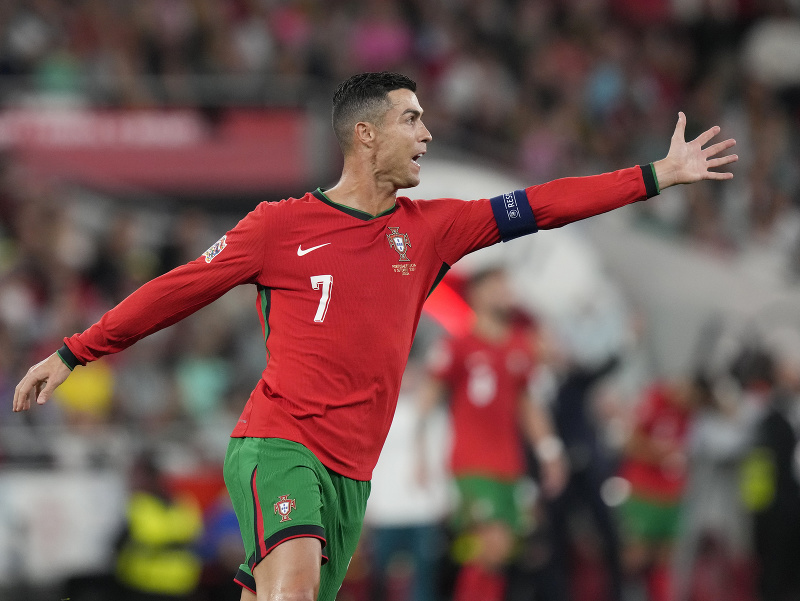 Portugalská hviezda Cristiano Ronaldo