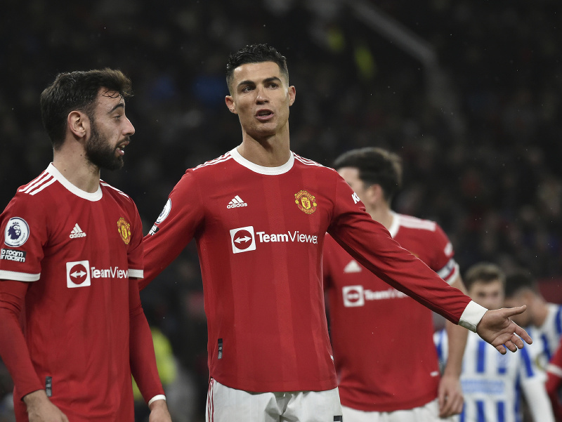 Bruno Fernandes a Cristiano Ronaldo