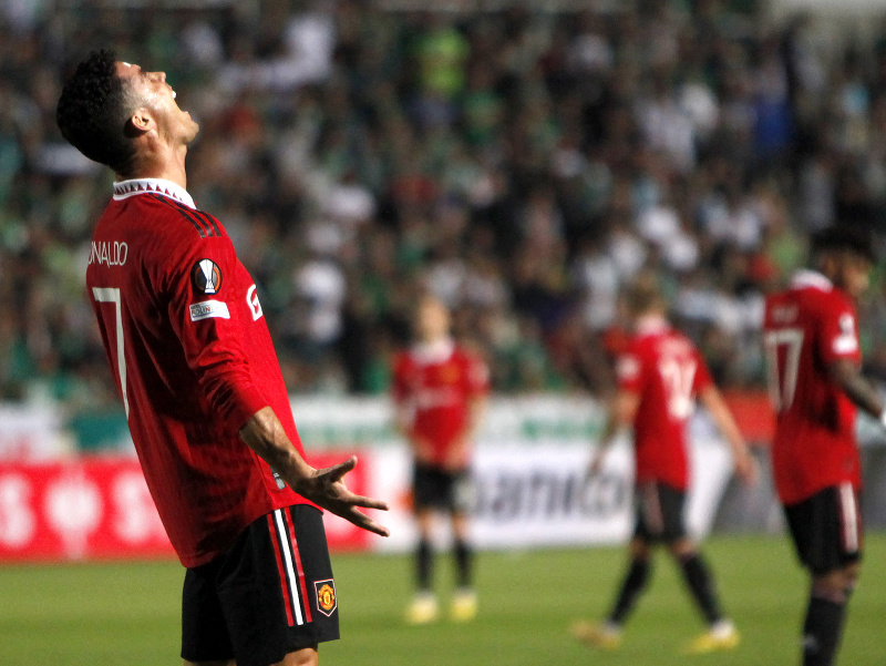 Útočník Manchestru United Cristiano