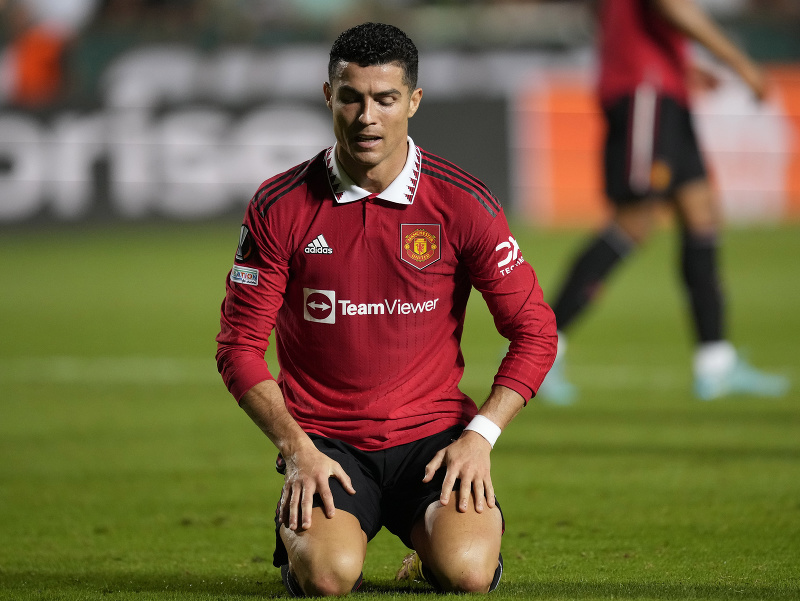 Útočník Manchestru United Cristiano