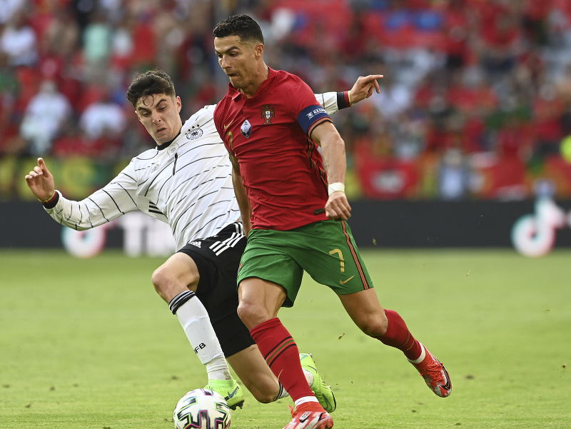 Cristiano Ronaldo v akcii