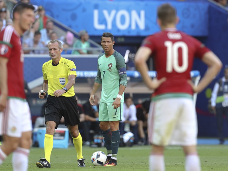 Cristiano Ronaldo v akcii