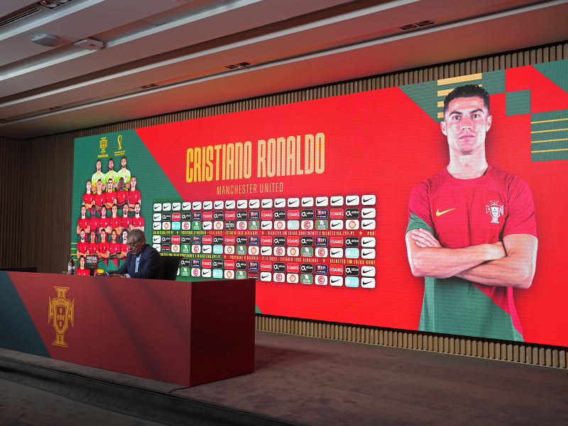 Tréner Portugalska Fernando Santos oznamuje nomináciu na MS v Katare