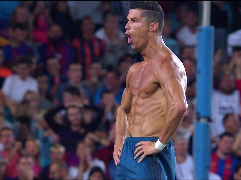 Cristiano Ronaldo sa raduje z gólu