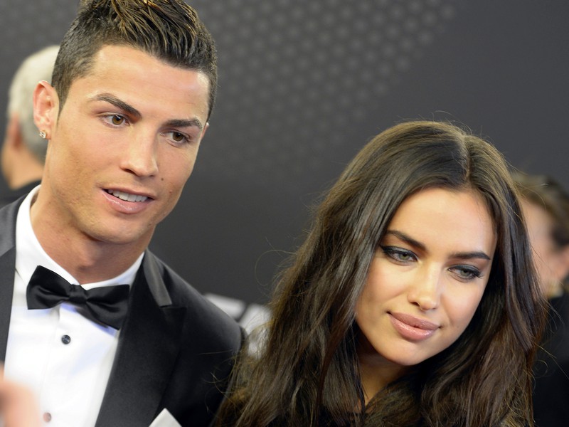 Cristiano Ronaldo a Irina Shayk