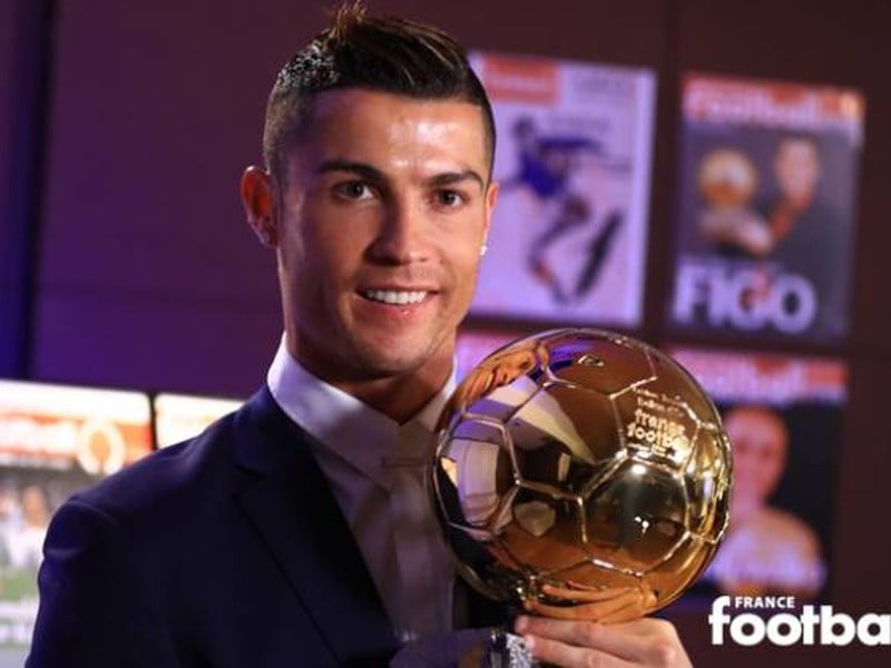 Cristiano Ronaldo vyhral štvrtú Zlatú loptu
