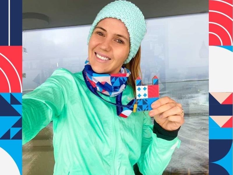 Víťazka zimnej série na 10 km Petra Pukalovičová