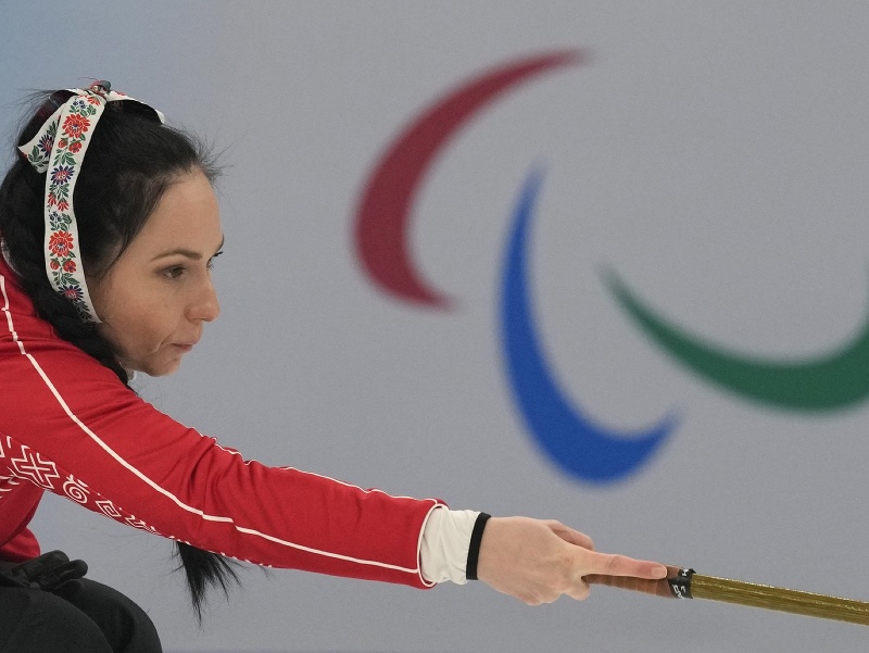 slovenská reprezentantka v curlingu Monika Kunkelová