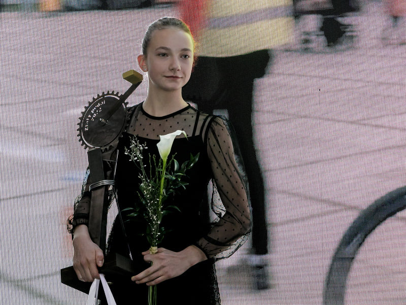 Cyklokrosárka Viktória Chladoňová, ktorá zvíťazila v kategórii Talent roka