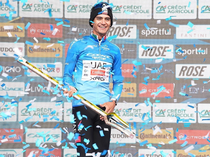 Mexický cyklista Isaac Del Toro sa stal celkovým víťazom etapových pretekov Tirreno - Adriatico. 