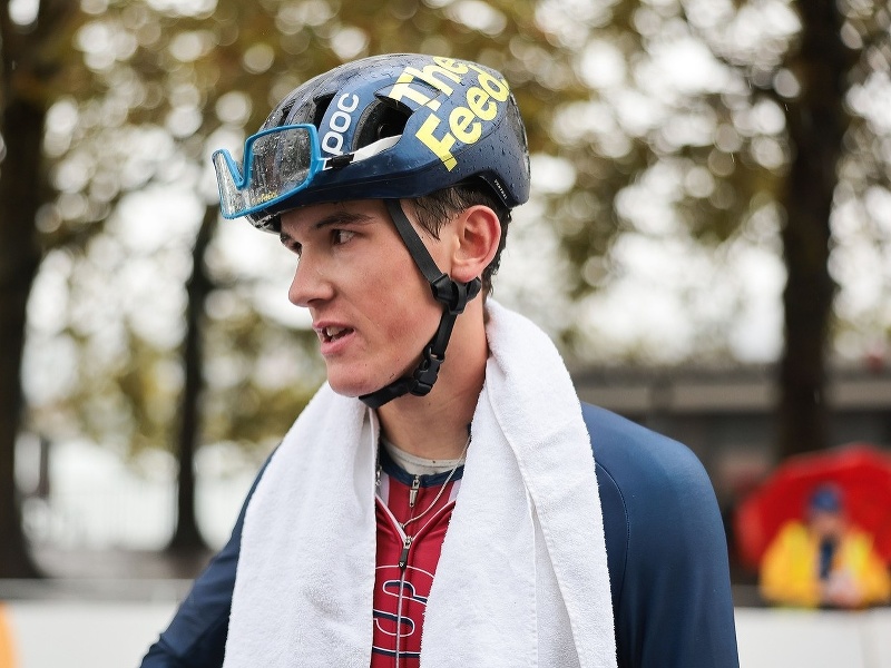 Americký cyklista Ashlin Barry