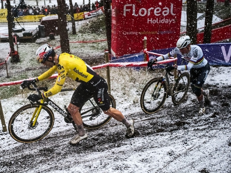 Wout Van Aert a Mathieu Van der Poel