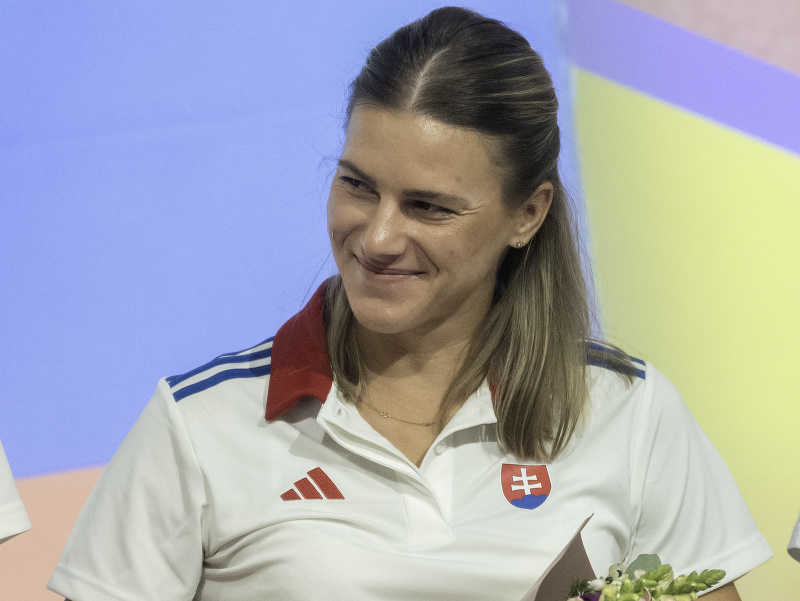 Na snímke slovenská atlétka Daniela Ledecká 