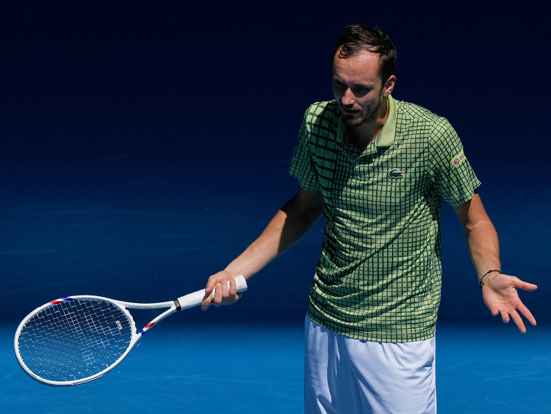Ruský tenista Daniil Medvedev