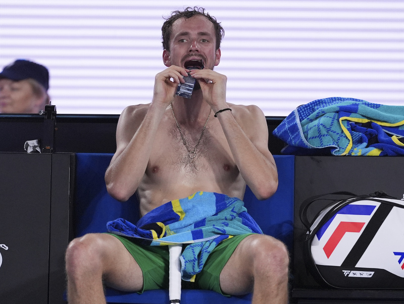 Ruský tenista Daniil Medvedev