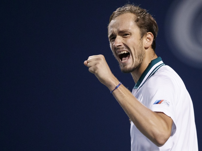 Ruský tenista Daniil Medvedev 