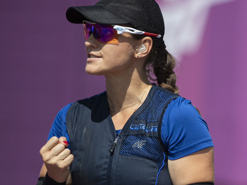 Slovenská reprezentantka v športovej streľbe Danka Barteková