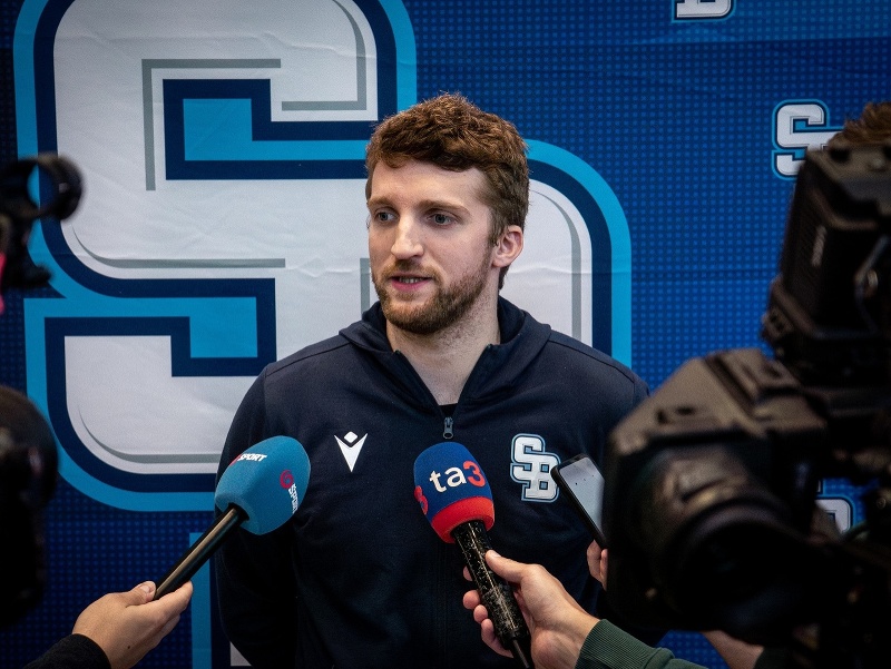 Slovenský basketbalista David Abrhám