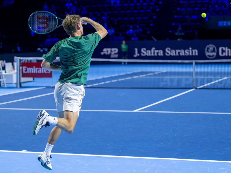 Belgický tenista David Goffin