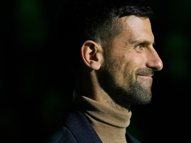 Srbský tenista Novak Djokovič