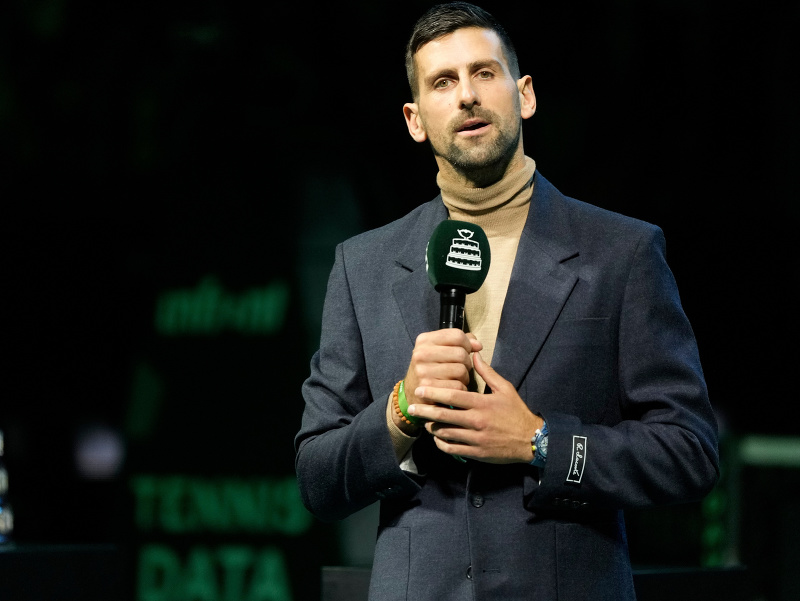 Srbský tenista Novak Djokovič