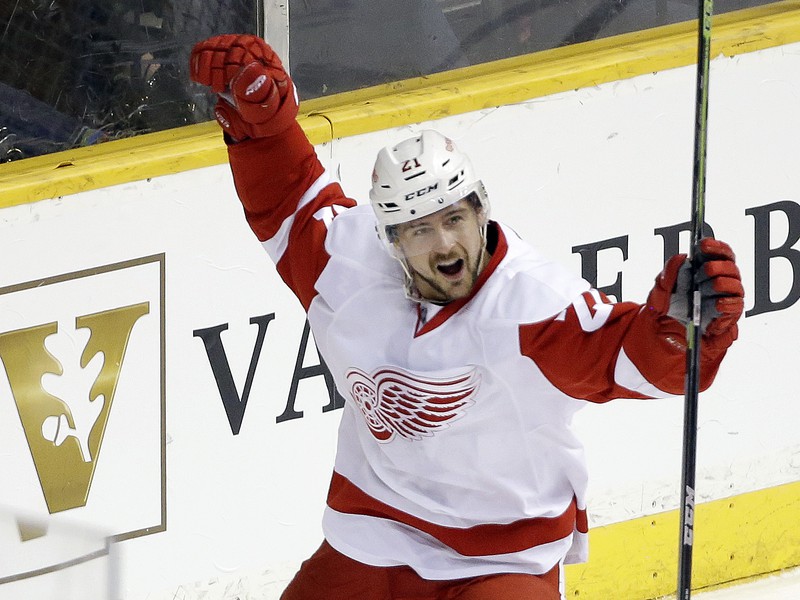 Tomáš Tatar a jeho gólové oslavy