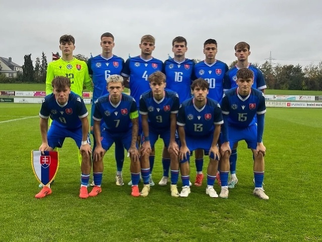 Slovenská futbalová reprezentácia do 19 rokov pred zápasom 1. fázy kvalifikácie ME U19 2025 proti Lotyšsku