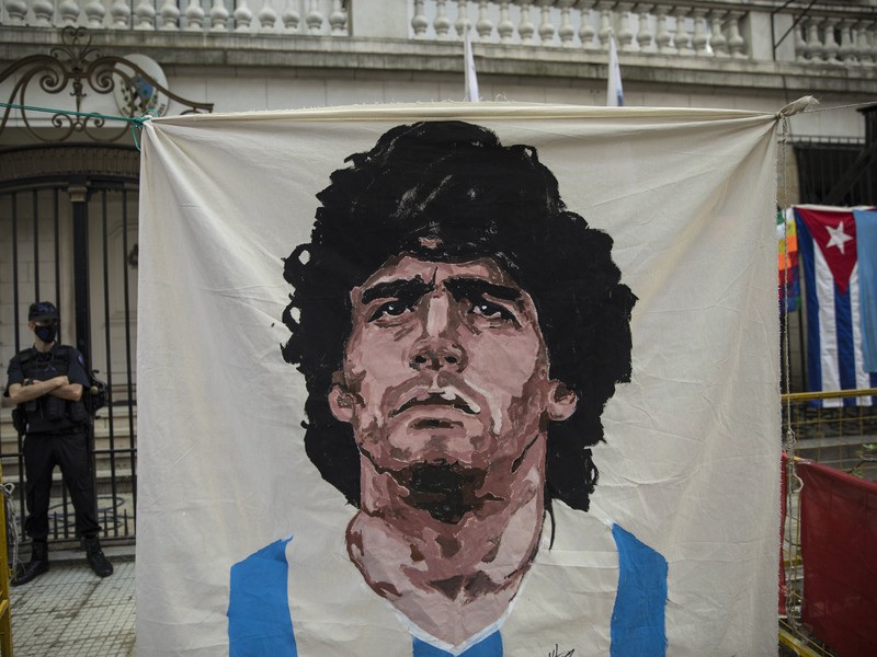Diego Maradona sa stal ikonou po celom svete