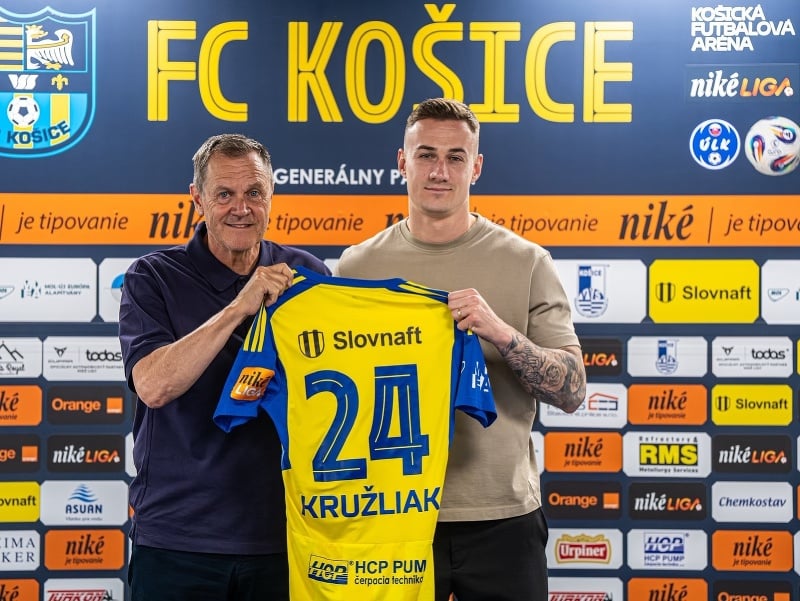 Dominik Kružliak zostáva v Košiciach